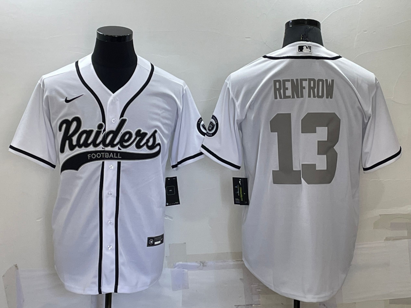 Men's Las Vegas Raiders Hunter Renfrow #13 White Jersey Joint Edition
